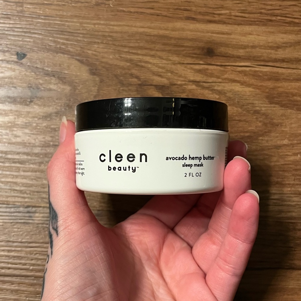 Cleen Beauty Avocado Hemp Sleep Mask